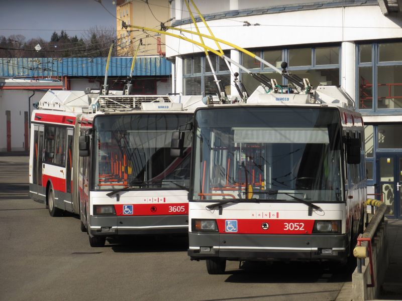 Brno je velmocí co do poètu trolejbusù Škoda 21Tr a 22Tr z tehdejší produkce ostrovské Škodovky. Postupnì sem také doputovaly dosluhující trolejbusy z Jihlavy, Èeských Budìjovic nebo Hradce Králové.
