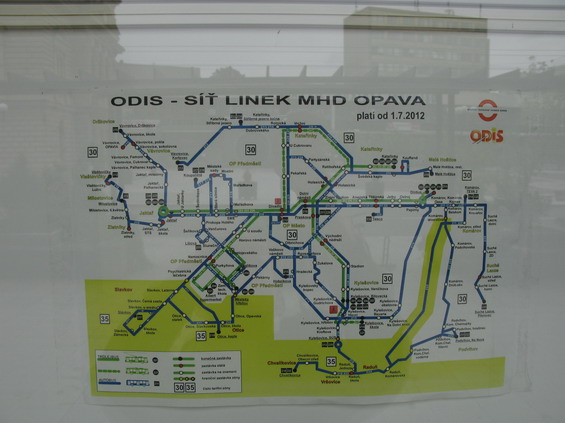 MHD Opava je plnì zaèlenìna do moravskoslezského systému ODIS. Proto jsou také zdejší linky èíslovány od 200 výše. Trolejbusùm patøí èíselná øada 201 až 210 plus polotrolejbusová linka 221.