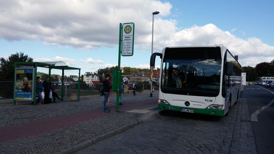 Základem nevelké MHD v Míšni jsou 3 autobusové linky A, B, C, které jedou spoleènì mezi autobusovým nádražím a historickým centrem na druhém bøehu Labe a obsluhují hlavní oblasti mìsta. Ostatní práce leží na bedrech pøímìstských linek.