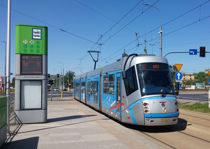 V roce 2011 byla po dlouhé dobì rozšíøena tramvajová sí� na jihu mìsta do sídlištì Gaj. Krátká, ale významná tra� je obsluhována páteøními linkami 31 a 32 s provozem obousmìrných tramvají Škoda 19T.